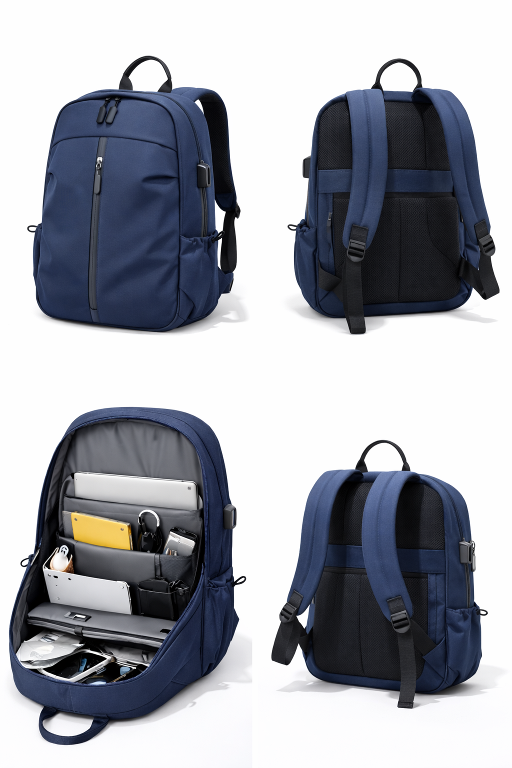 Blue Laptop Backpack