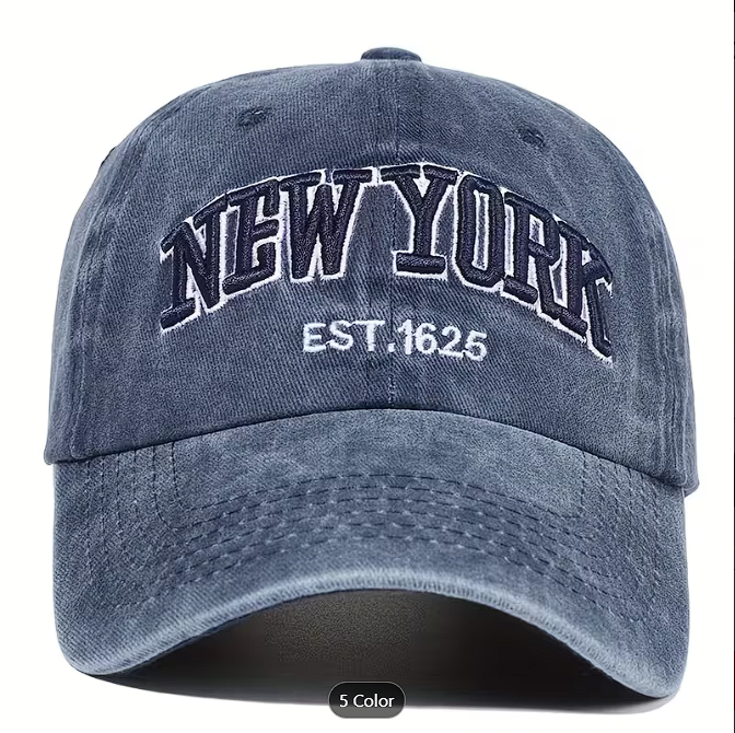 "New York" Blue Cap