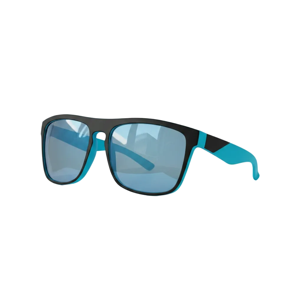 Classic Polarized Sunglasses – Black Blue