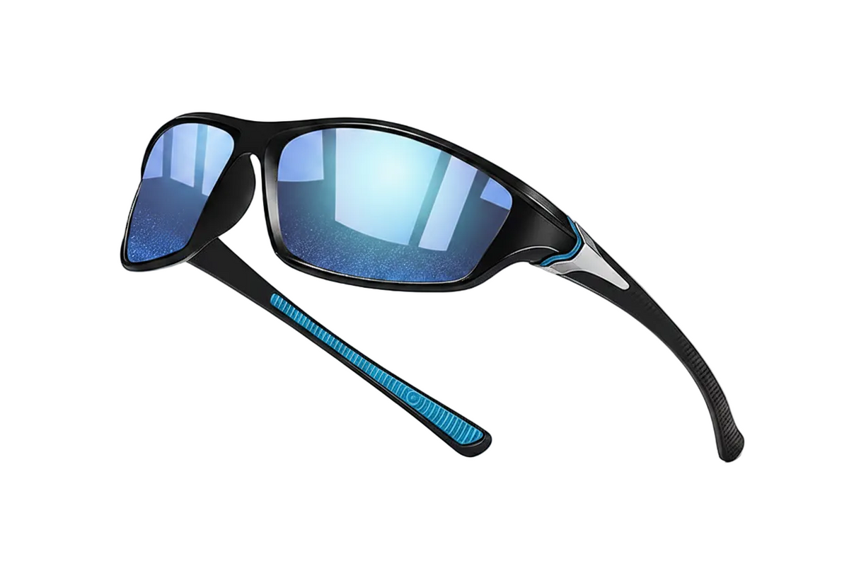 Sports blue glasses