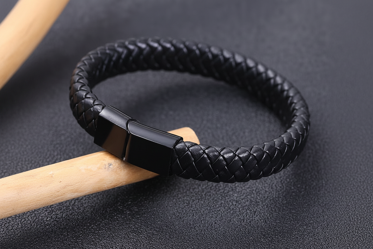 Simple Black Bracelet