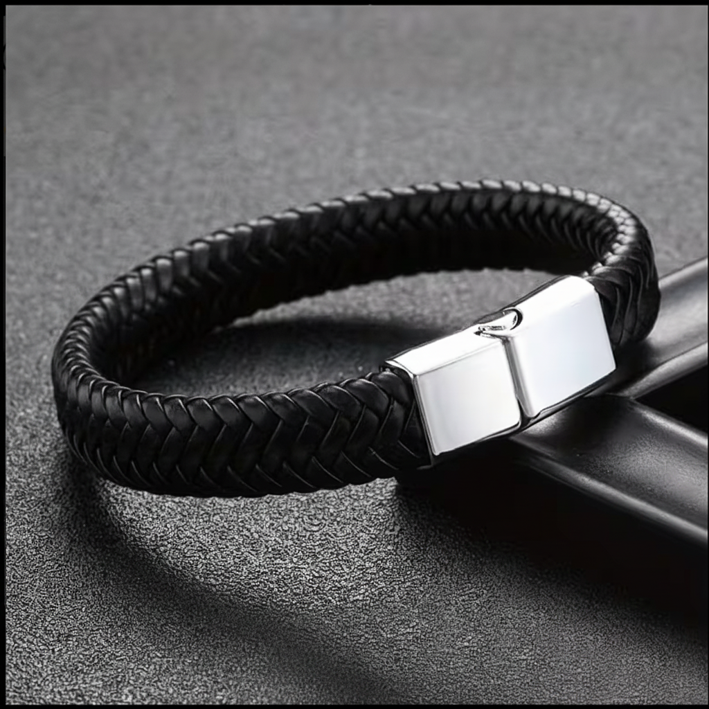 Black And Slivery bracelet