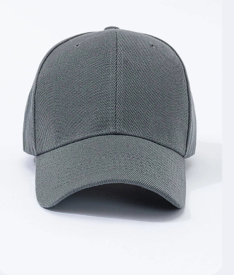 Plain GREY CAP