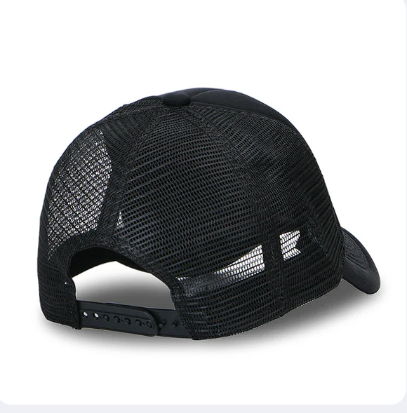 "A" Black & White Cap
