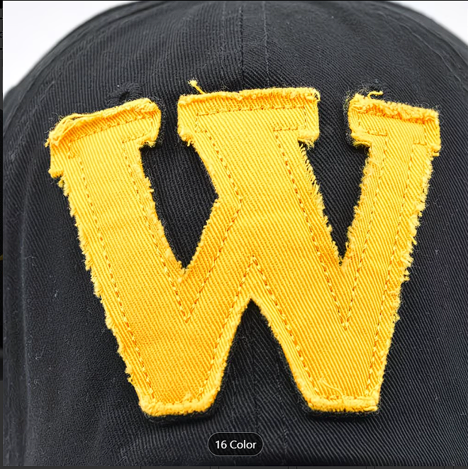 Cap W Black