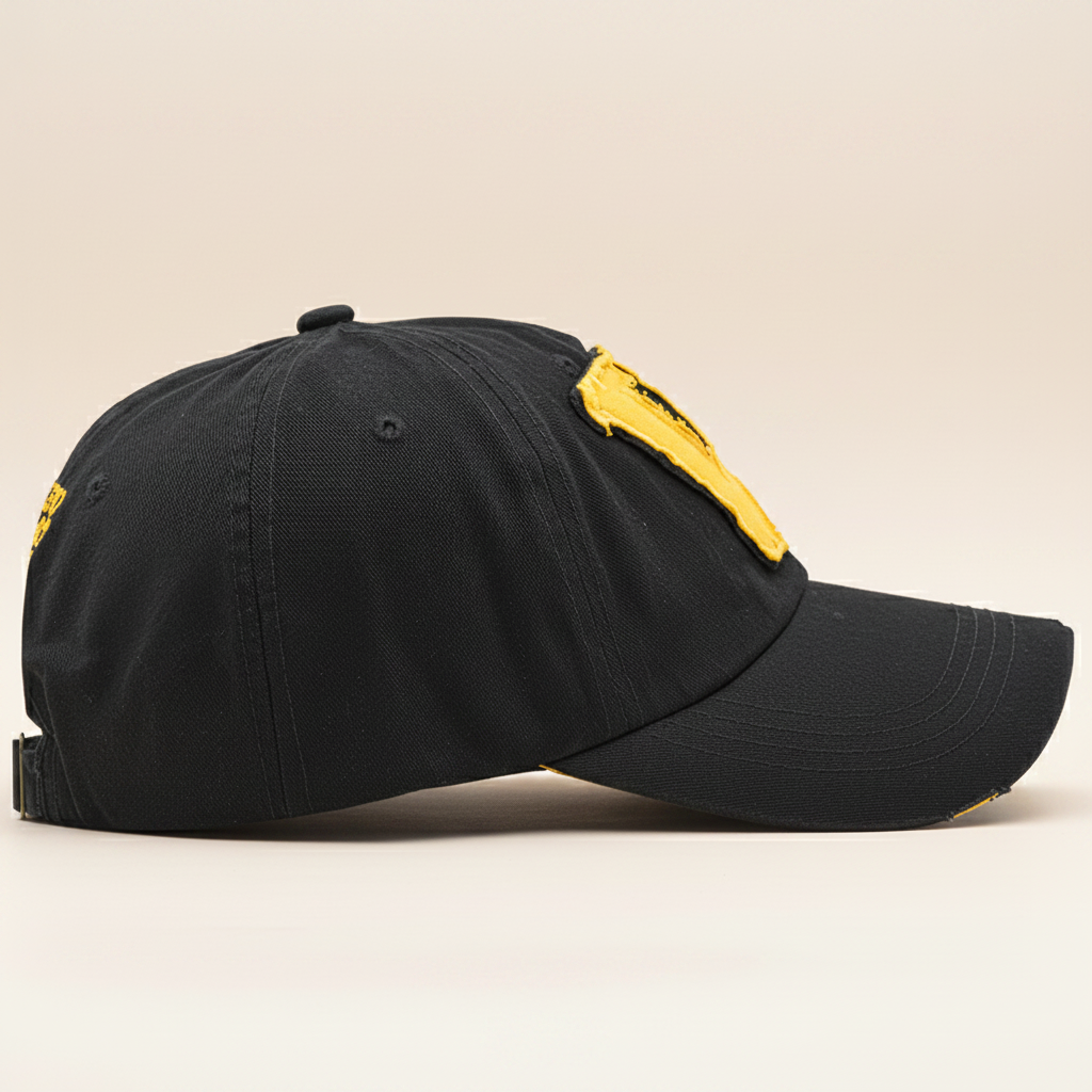 Cap W Black