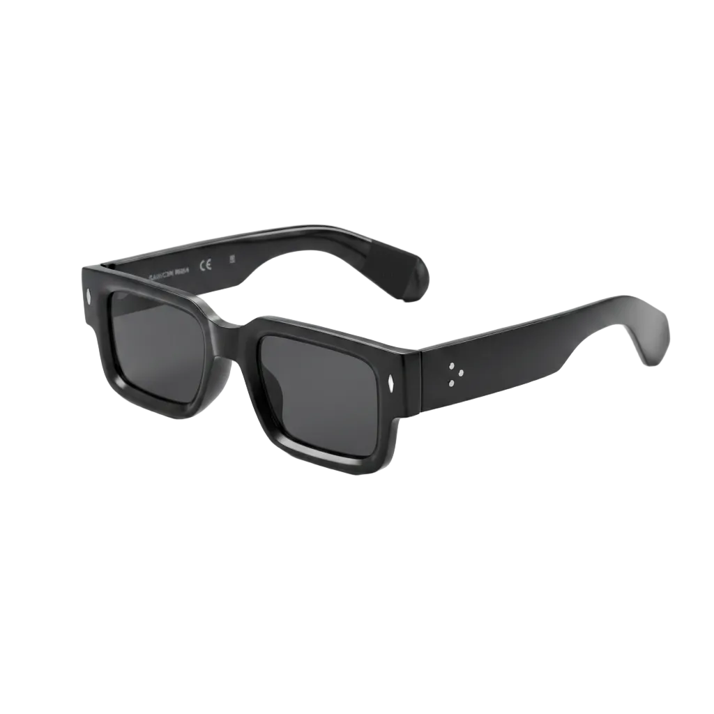 Classic Vintage Sunglasses – Black