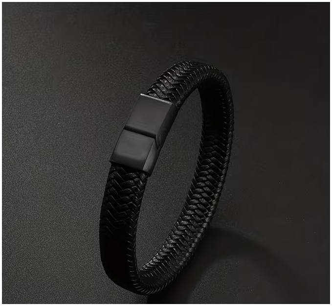 Simple Black Bracelet